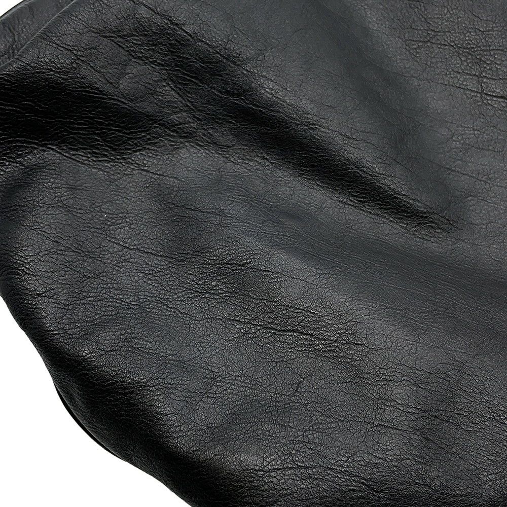 シャネル チェーンハンドバッグ ココマーク レザー CHANEL ショルダーバッグ 黒