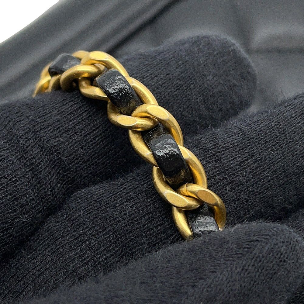 シャネル ハンドバッグ ミニ マトラッセ ココマーク ラムスキン AS4416 CHANEL 2wayショルダーバッグ 黒