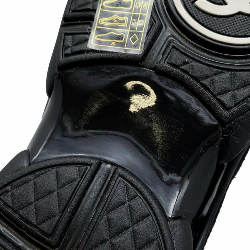 シャネル スニーカー ココマーク レディースサイズ37 G33745 CHANEL 靴 黒