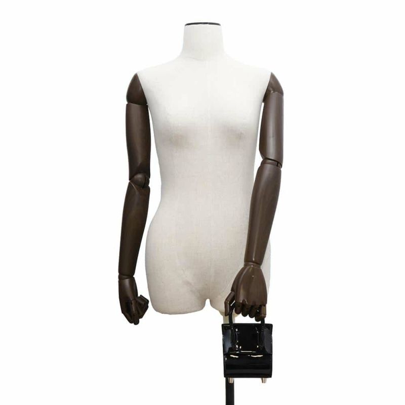 クリスチャン・ルブタン ハンドバッグ パロマ ナノ パテント 1215050 Christian Louboutin 2wayショルダーバッグ 黒