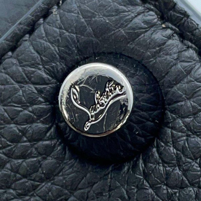 クリスチャン・ルブタン ハンドバッグ パロマ ミディアム レザー Christian Louboutin バッグ 2wayショルダーバッグ 黒