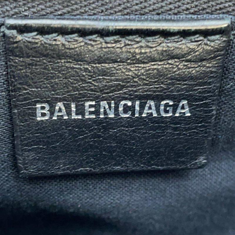 バレンシアガ ショルダーバッグ BBモノグラム カメラバッグ PVC 702723 BALENCIAGA バッグ 黒