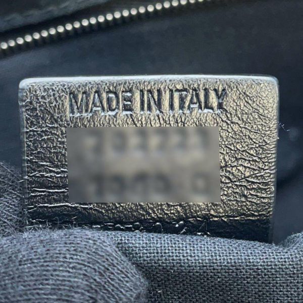 バレンシアガ ショルダーバッグ BBモノグラム カメラバッグ PVC 702723 BALENCIAGA バッグ 黒