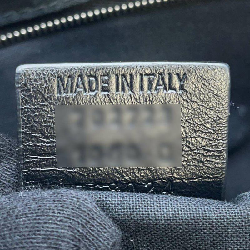 バレンシアガ ショルダーバッグ BBモノグラム カメラバッグ PVC 702723 BALENCIAGA バッグ 黒