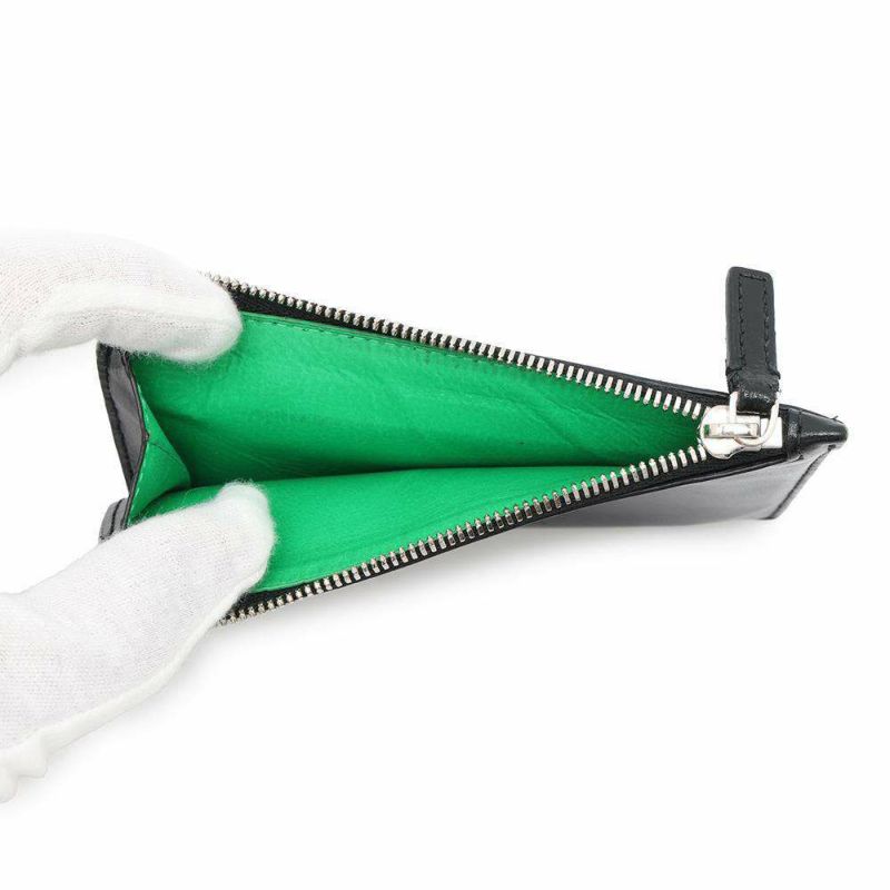 バレンシアガ コインケース フラグメントケース カーフレザー 664044 BALENCIAGA 財布 カードケース 黒