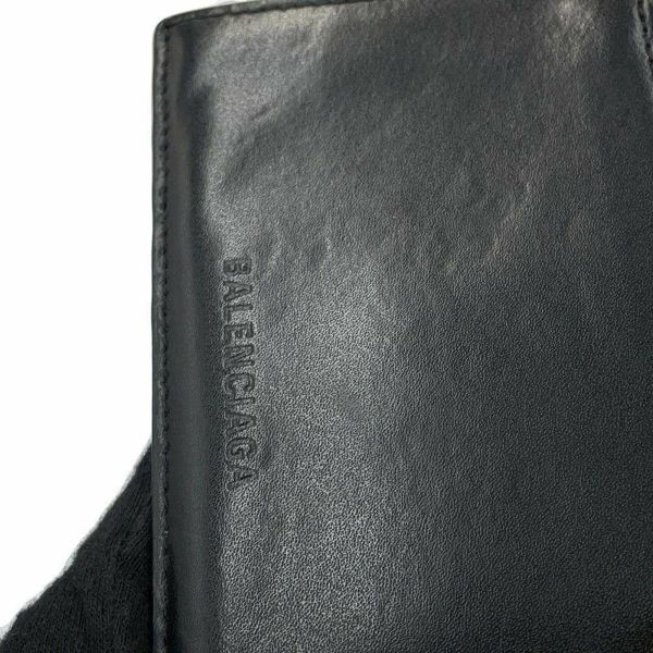 バレンシアガ コインケース フラグメントケース カーフレザー 664044 BALENCIAGA 財布 カードケース 黒