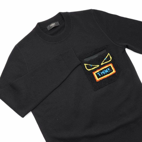 フェンディ ニット バッグバグズ モンスター ニット メンズサイズ48 