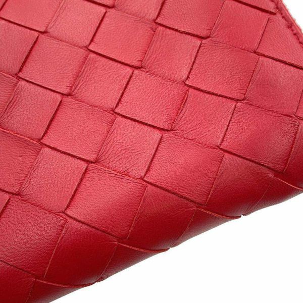 ボッテガヴェネタ 長財布 イントレチャート ラウンドファスナー 577775 BOTTEGA VENETA 財布 バイカラー