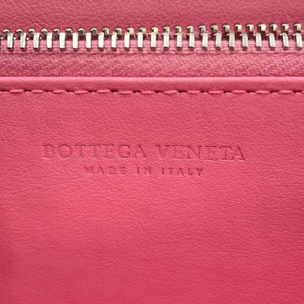 ボッテガヴェネタ 長財布 イントレチャート ラウンドファスナー 577775 BOTTEGA VENETA 財布 バイカラー