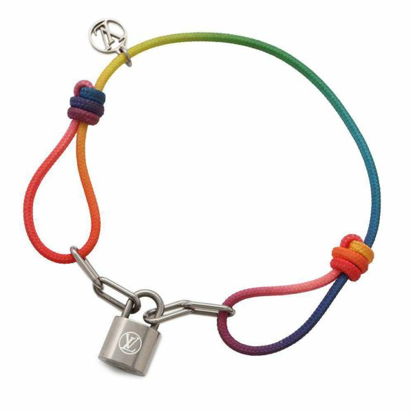 ルイヴィトン ブレスレット シルバー・ロックイット ヴァージル・アブロー Q05269 LOUIS VUITTON アクセサリー ユニセフ