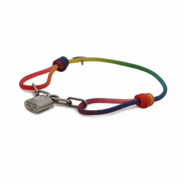 ルイヴィトン ブレスレット シルバー・ロックイット ヴァージル・アブロー Q05269 LOUIS VUITTON アクセサリー ユニセフ