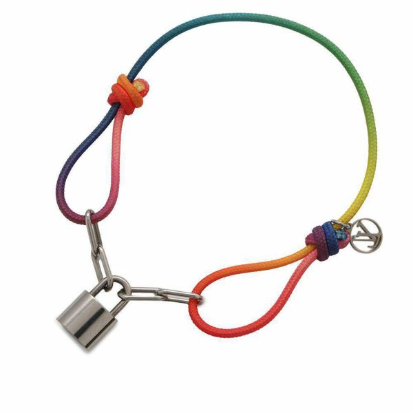 ルイヴィトン ブレスレット シルバー・ロックイット ヴァージル・アブロー Q05269 LOUIS VUITTON アクセサリー ユニセフ