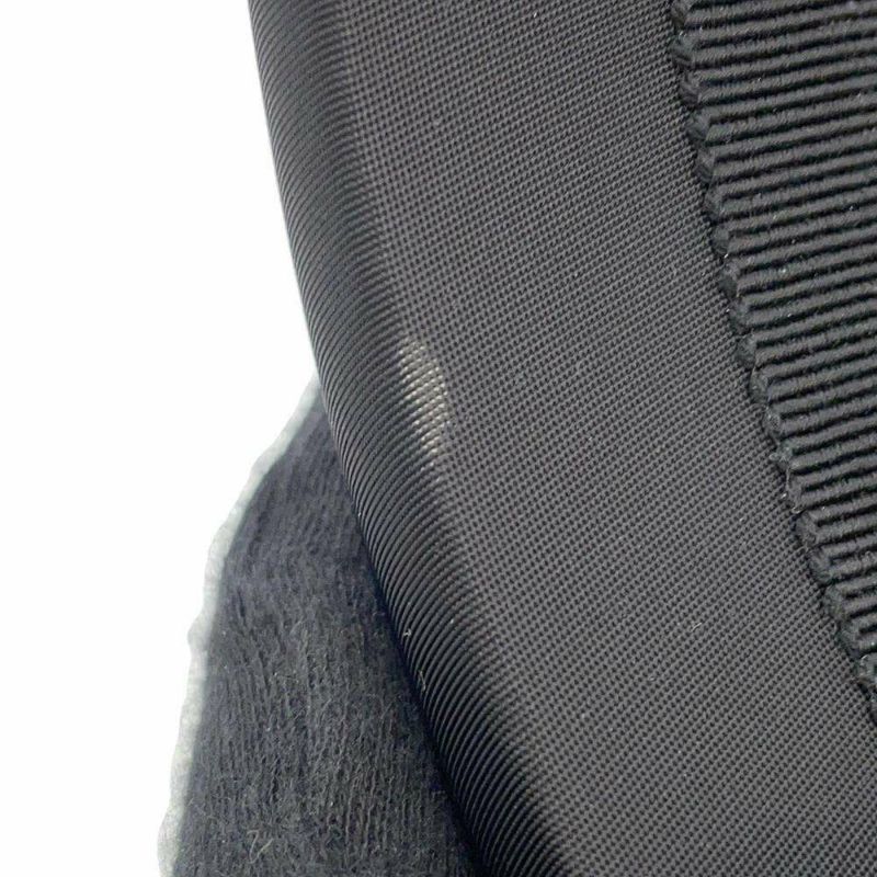 プラダ カチューシャ トライアングルロゴ ナイロン 1IH016 PRADA ヘアアクセサリー 黒