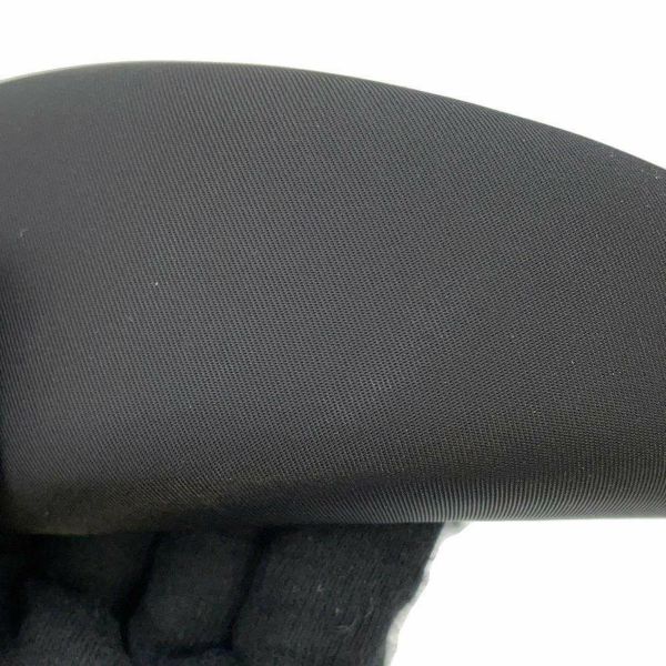 プラダ カチューシャ トライアングルロゴ ナイロン 1IH016 PRADA ヘアアクセサリー 黒