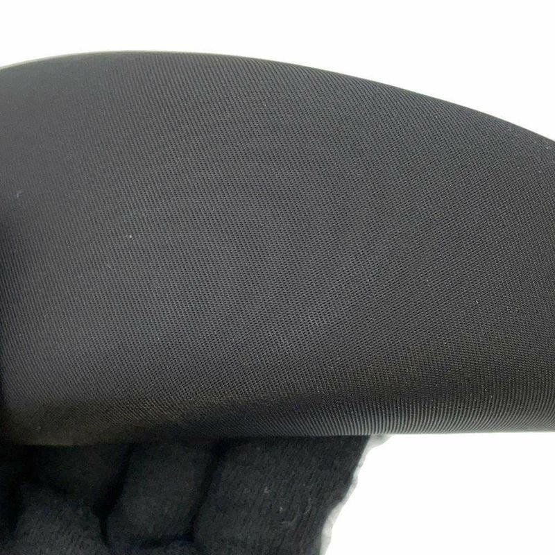 プラダ カチューシャ トライアングルロゴ ナイロン 1IH016 PRADA ヘアアクセサリー 黒