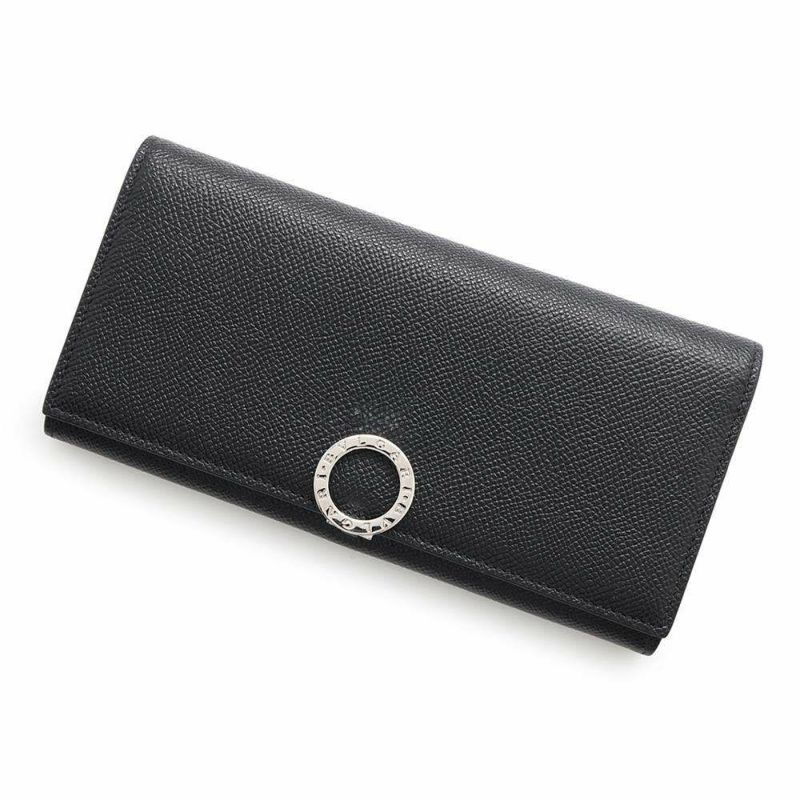 ブルガリ 長財布 ブルガリ クリップ ラージウォレット 289381 BVLGARI 財布 黒