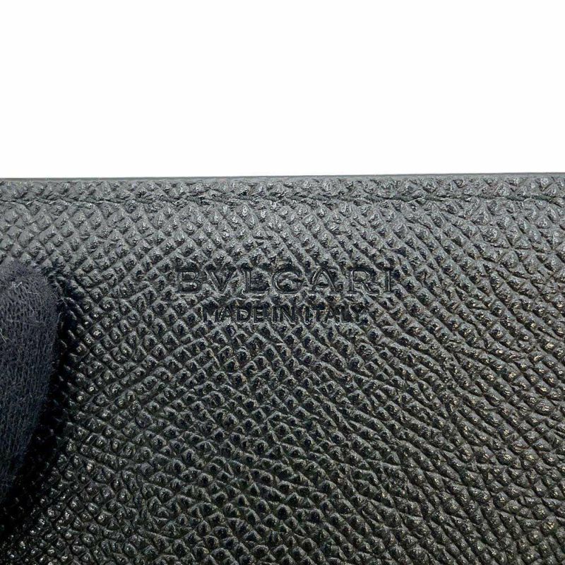 ブルガリ 長財布 ブルガリ クリップ ラージウォレット 289381 BVLGARI 財布 黒