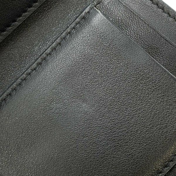 クリスチャン・ディオール 三つ折り財布 LADY DIOR ロータスウォレット カナージュ S0181OVRB Christian Dior 財布 黒