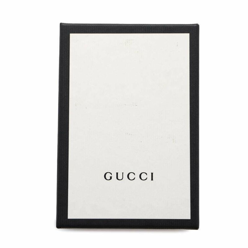 グッチ キーケース ダブルG 6連キーケース レザー 456118 GUCCI 黒