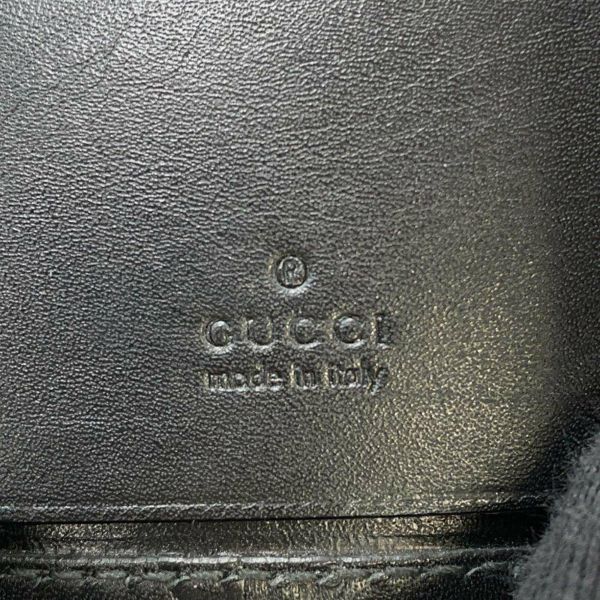 グッチ キーケース グッチシマ 6連 レザー 131928 GUCCI 黒