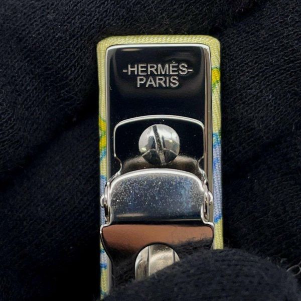 エルメス バレッタ エクリプス GM シルク HERMES ヘアーアクセサリー 髪留め