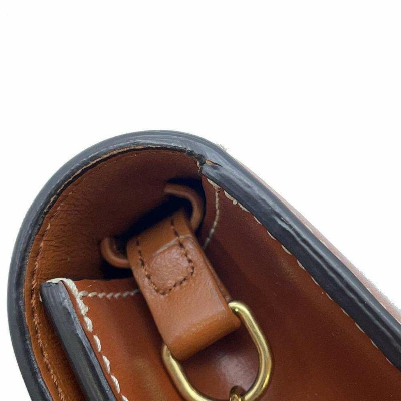 セリーヌ チェーンショルダーバッグ トリオンフ レザー 10L043DPV CELINE バッグ 財布 ウォレット