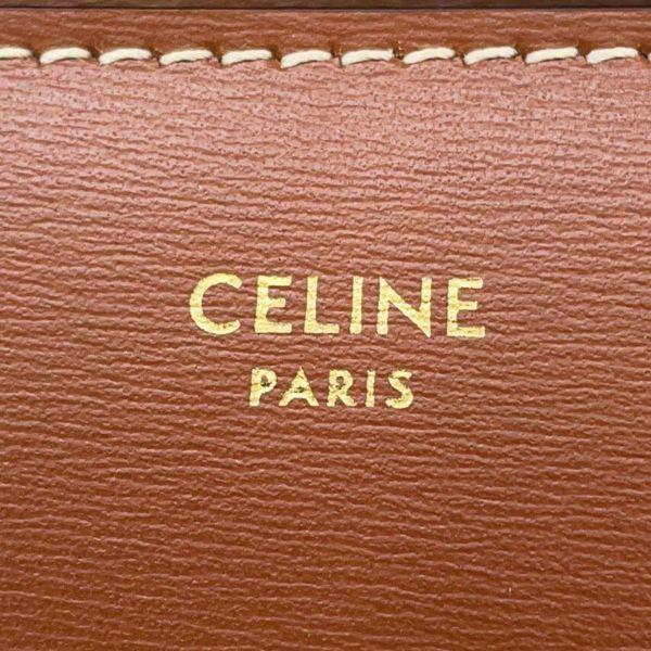 セリーヌ チェーンショルダーバッグ トリオンフ レザー 10L043DPV CELINE バッグ 財布 ウォレット