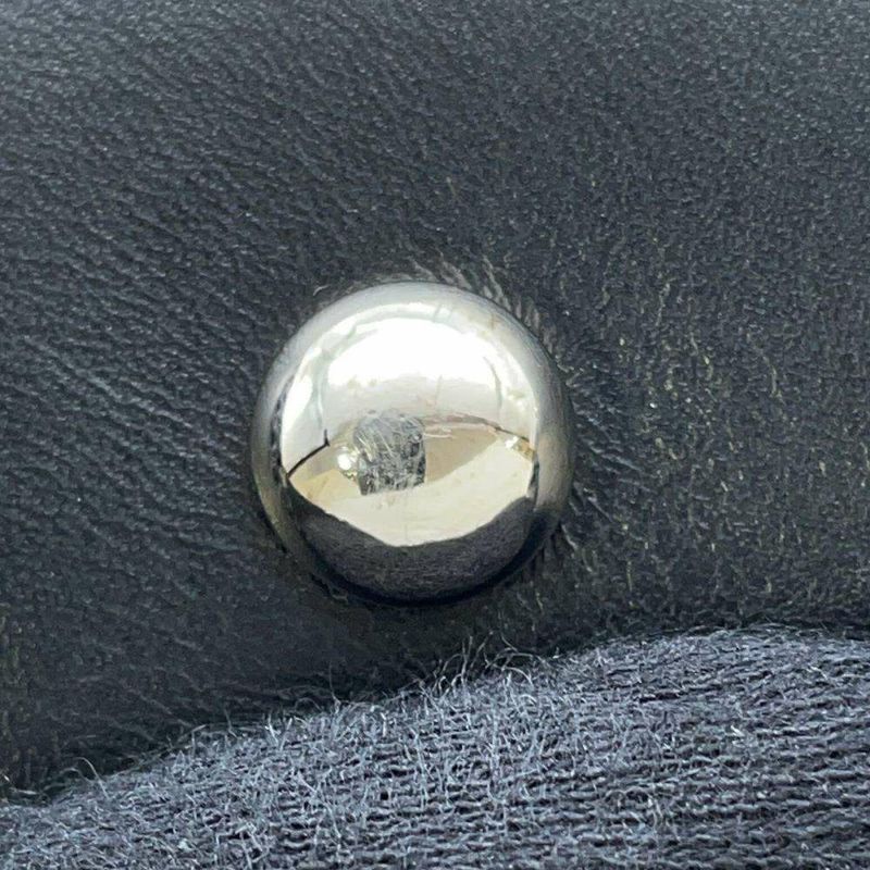 シャネル トートバッグ ココマーク フレンチヴィエラ パンチング CHANEL 2wayショルダー ハンドバッグ 黒