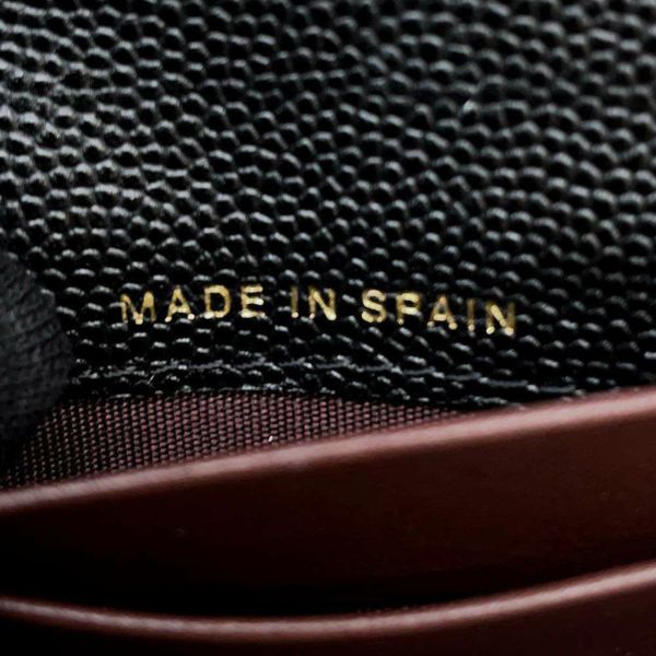 シャネル 長財布 マトラッセ ココマーク キャビアスキン AP1000 CHANEL 財布 二つ折り財布 黒