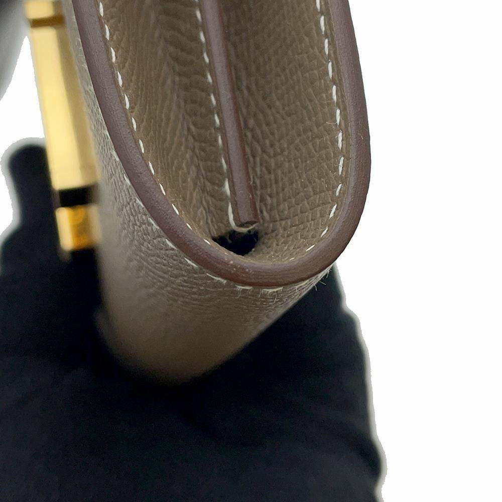 エルメス 財布 コンスタンス コンパクト エトゥープ/ゴールド金具 エプソン Y刻印 HERMES 財布