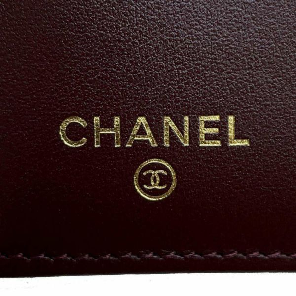 シャネル 財布 マトラッセ ココマーク キャビアスキン AP0232 CHANEL 三つ折り財布 黒