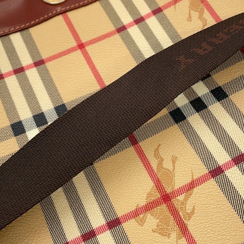 バーバリー ショルダーバッグ ノバチェック メッセンジャーバッグ PVC BURBERRY