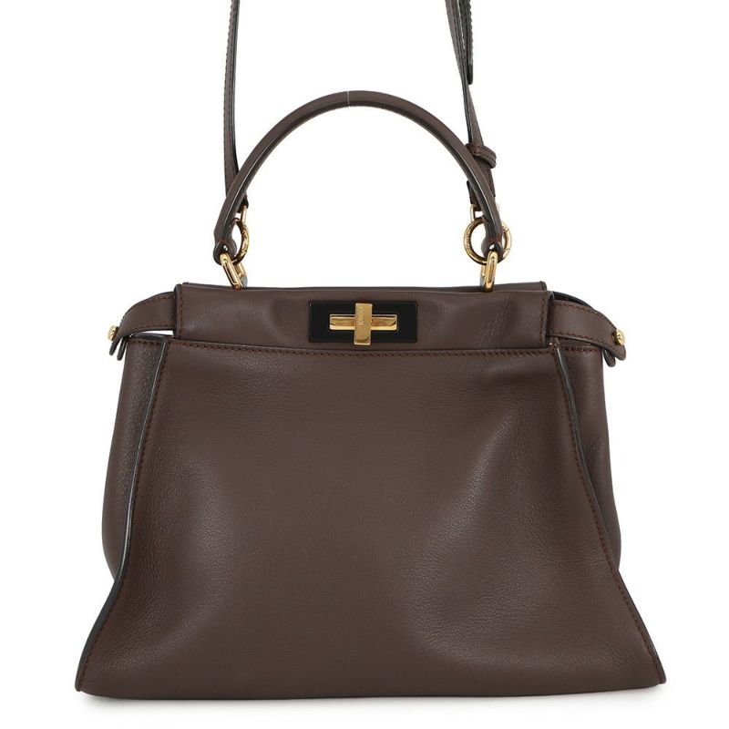 フェンディ ハンドバッグ ピーカブー アイシーユー ミディアム 8BN321 FENDI 2wayショルダーバッグ