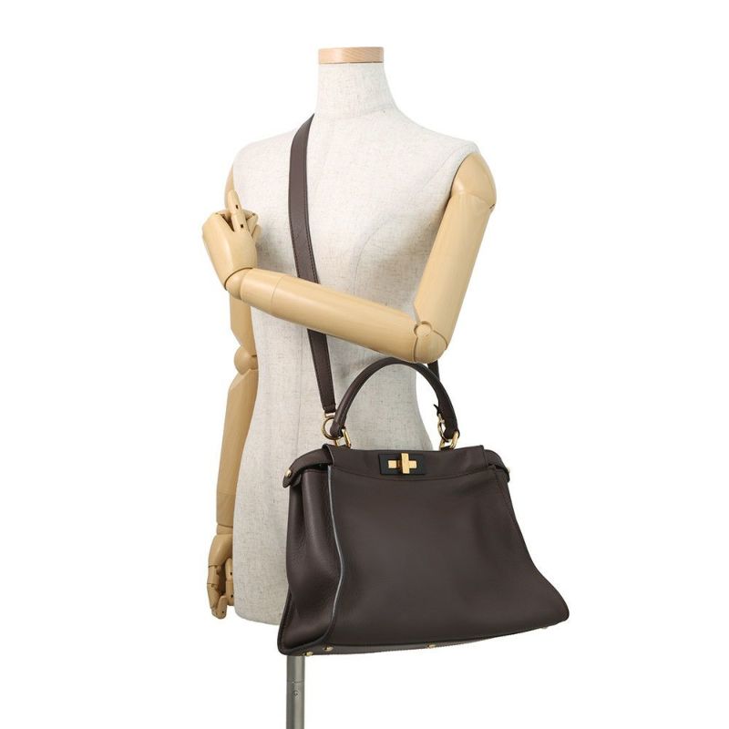 フェンディ ハンドバッグ ピーカブー アイシーユー ミディアム 8BN321 FENDI 2wayショルダーバッグ