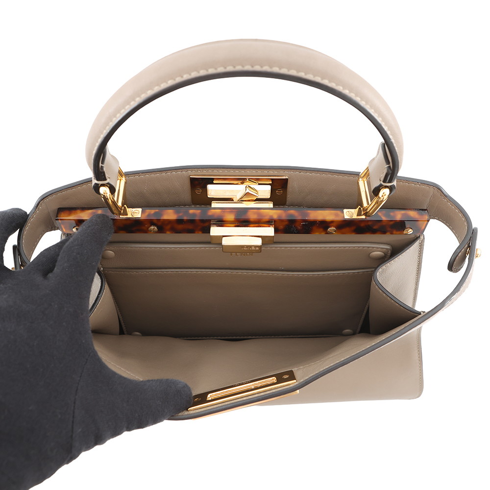 フェンディ ハンドバッグ ピーカブー アイシーユー ミディアム 8BN321 FENDI 2wayショルダーバッグ