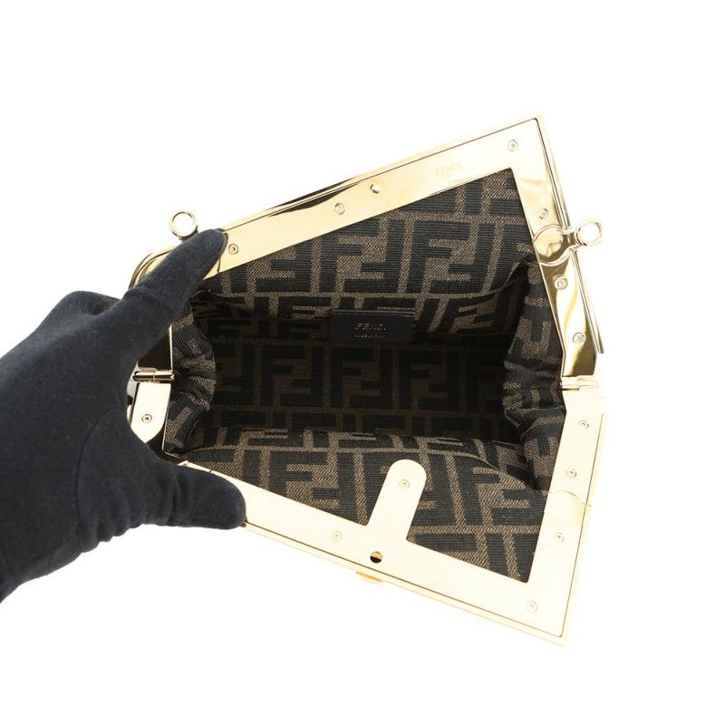 フェンディ クラッチバッグ ファースト スモール 8BP129 FENDI 2wayショルダーバッグ