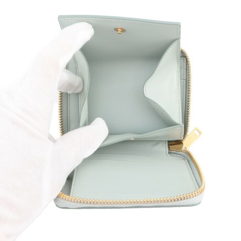 セリーヌ 二つ折り財布 ロゴ スモール ジップウォレット レザー 10L203BEL CELINE 財布