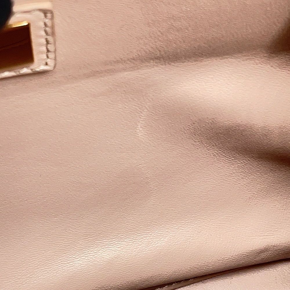 フェンディ ハンドバッグ ピーカブー レギュラー レザー スタッズ8BN290 FENDI バッグ 2wayショルダーバッグ