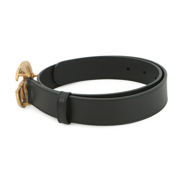 グッチ ベルト ダブルG レザー サイズ70 414516 GUCCI ベルト 黒