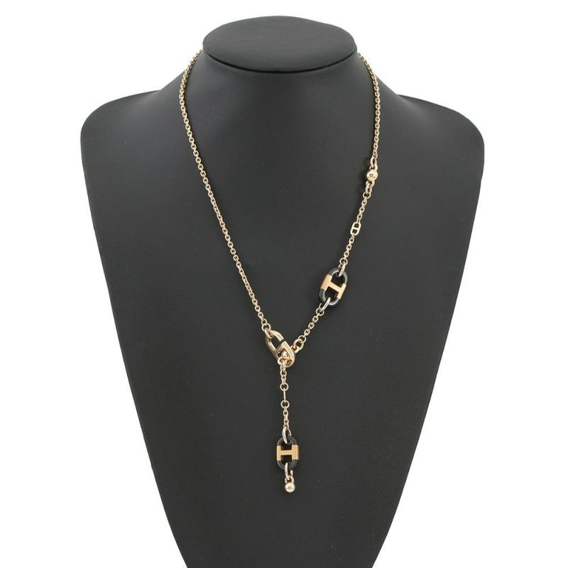 エルメス ネックレス シュル・メール PM バッファローホーン HERMES アクセサリー