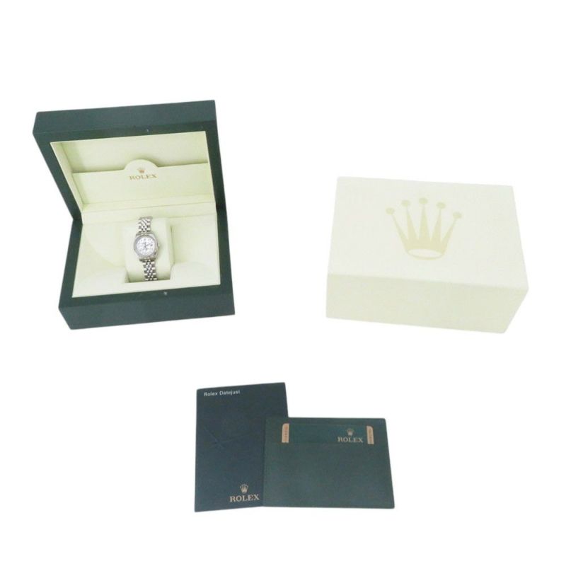 ロレックス デイトジャスト Z番 179174NG ROLEX 腕時計 ホワイトシェル文字盤