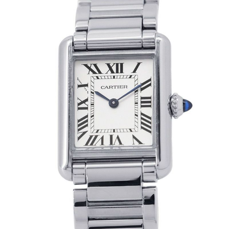 カルティエ タンク マスト SM WSTA0051 Cartier 腕時計 シルバー文字盤 クォーツ