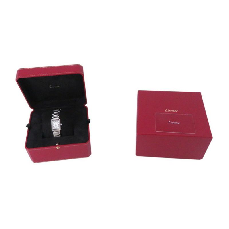 カルティエ タンク マスト SM WSTA0051 Cartier 腕時計 シルバー文字盤 クォーツ