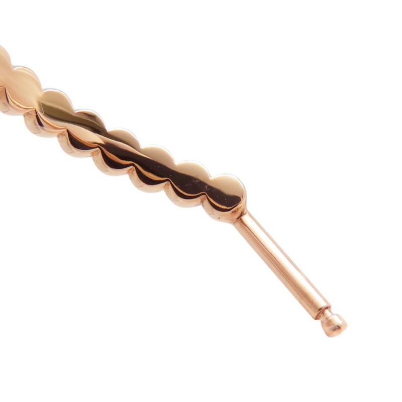 ヴァンクリーフ&アーペル ピアス ペルレ ゴールドパール フープピアス スモールモデル K18PGピンクゴールド VCARN9PL00