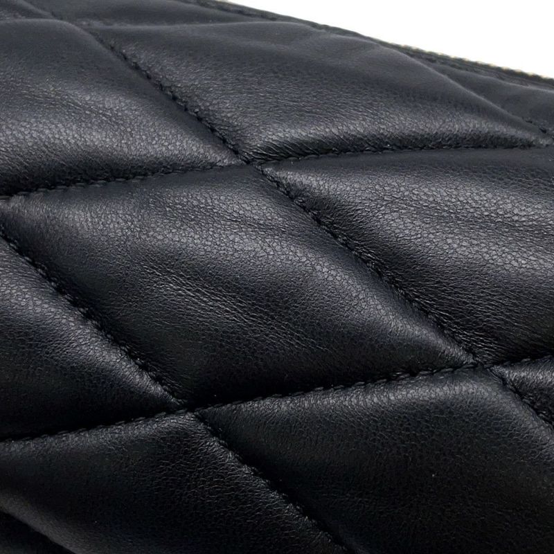 サンローランパリ ショルダーバッグ サド ミニチューブバッグ ラムスキン 699703 SAINT LAURENT PARIS 黒