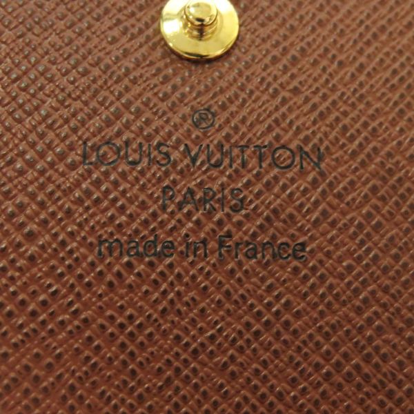 ルイヴィトン キーケースモノグラム ミュルティクレ6 M62630 LOUIS VUITTON ブラウン