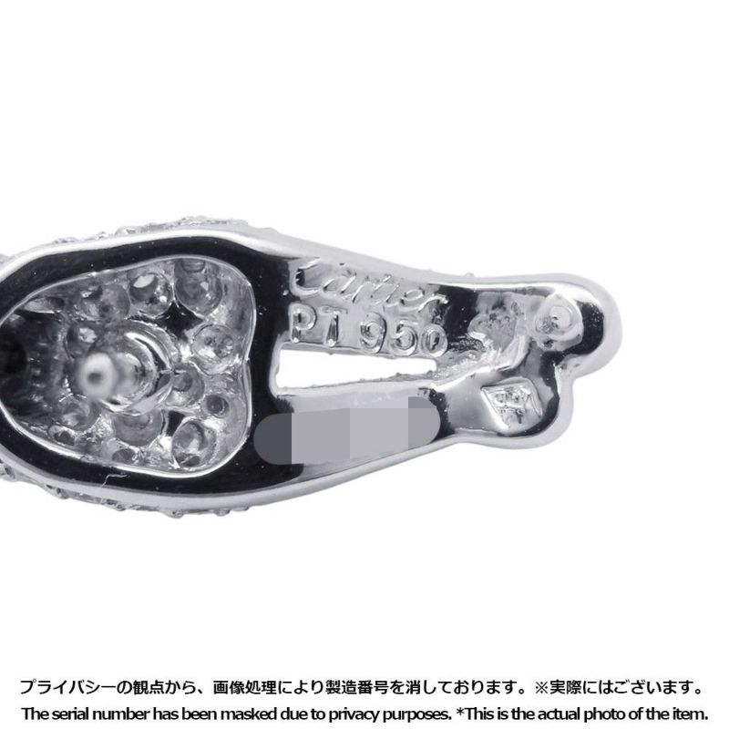 カルティエ ブローチ パンテール ダイヤモンド/オニキス/ツァボライトガーネット K18WGホワイトゴールド/Pt950プラチナ Cartier