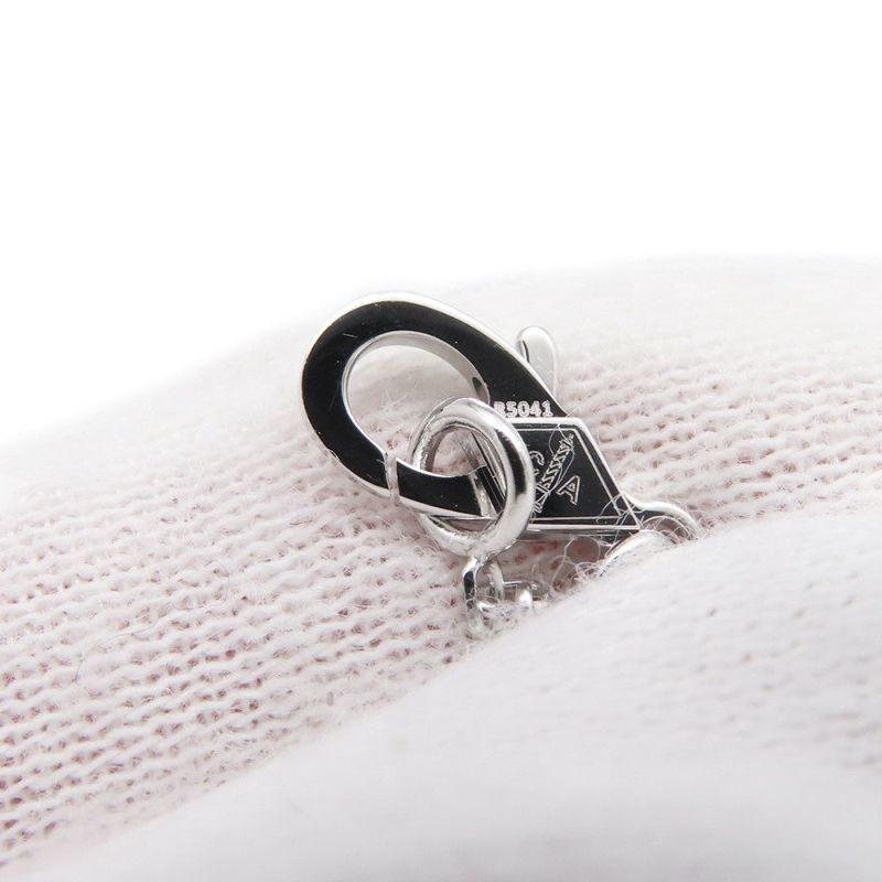 ヴァンクリーフ&アーペル ネックレス ヴィンテージ アルハンブラ ペンダント ギヨシェ K18WGホワイトゴールド VCARP9XG00