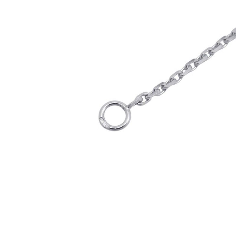 ヴァンクリーフ&アーペル ネックレス ヴィンテージ アルハンブラ ペンダント ギヨシェ K18WGホワイトゴールド VCARP9XG00