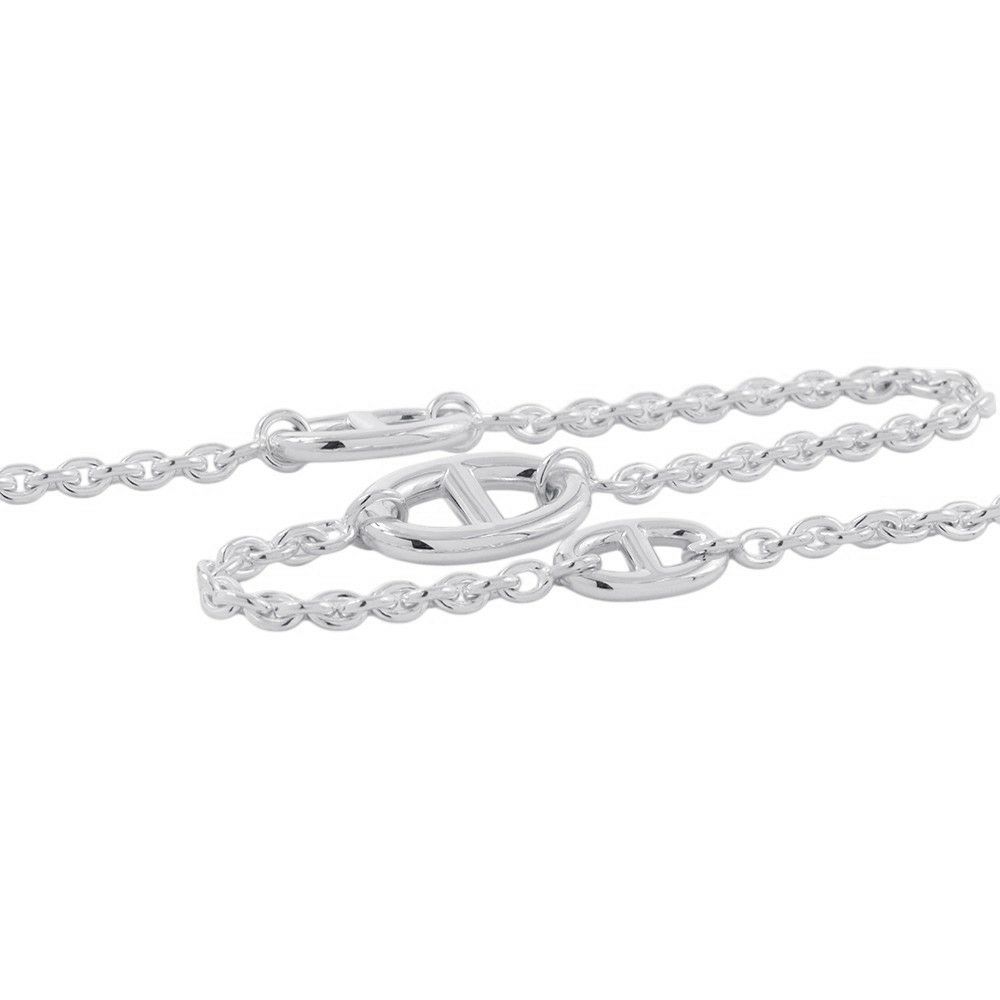 エルメス ネックレス シェーヌダンクル ファランドール サイズ120 SV925シルバー HERMES ジュエリー